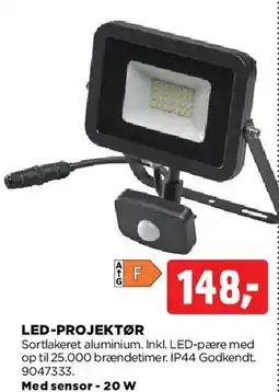 jem & fix LED-PROJEKTØR tilbud