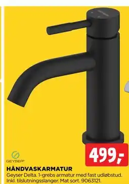 jem & fix HÅNDVASKARMATUR tilbud