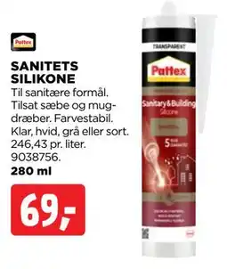 jem & fix SANITETS SILIKONE tilbud