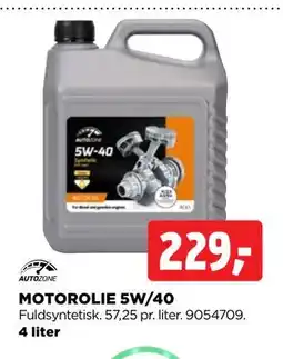 jem & fix MOTOROLIE 5W/40 tilbud
