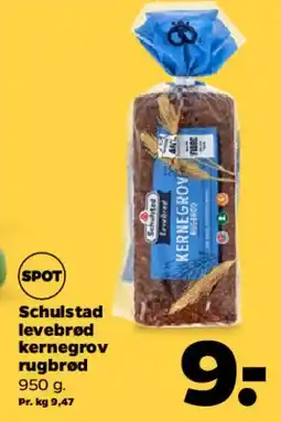 Netto Leverbrød kernegrov rugbrød tilbud