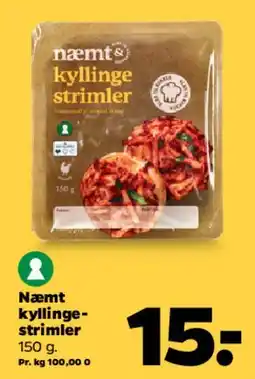 Netto Kyllingestrimler tilbud