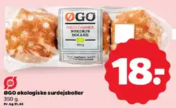 Netto ØGO økologiske surdejsboller tilbud
