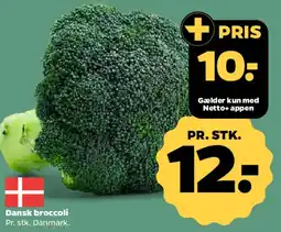 Netto Dansk broccoli tilbud