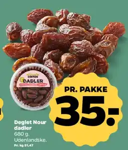 Netto Deglet Nour dadler tilbud