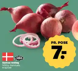 Netto Samsø rødløg tilbud