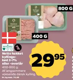 Netto Netto hakket kylling tilbud