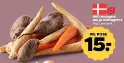 Netto ØGO økologisk dansk rodfrugtmix tilbud
