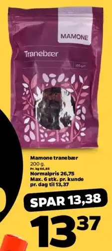 Netto Mamone tranebær tilbud