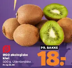 Netto ØGO økologiske kiwi tilbud