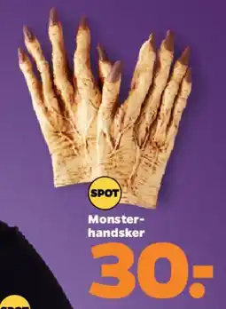 Netto Monster-handsker tilbud