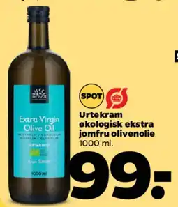 Netto Urtekram økologisk ekstra jomfru olivenolie tilbud