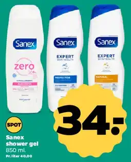 Netto Sanex shower gel tilbud