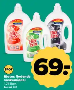 Netto Biotex flydende vaskemiddel tilbud
