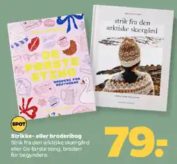 Netto Strikke- eller broderibog tilbud