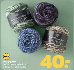 Netto Akrylgarn tilbud