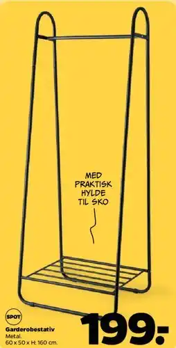 Netto Garderobestativ tilbud