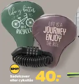 Netto Sadelcover eller cykellås tilbud