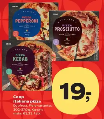 Coop italiana pizza