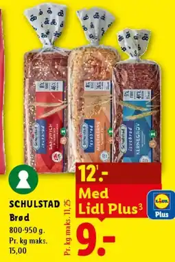Lidl Schulstad Brød tilbud