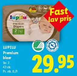 Lidl LUPILU Premium bleer (Str. 2) tilbud