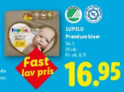 Lidl LUPILU Premium bleer (Str. 1) tilbud