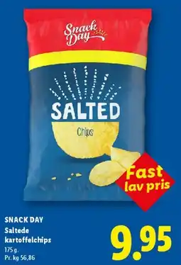 Lidl Snack Day Salted Chips tilbud