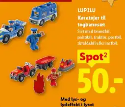 Lidl Køretøjer til togbanesæt tilbud