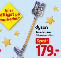 Lidl Børnestøvsuger tilbud