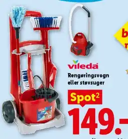 Lidl Rengøringsvogn eller støvsuger tilbud
