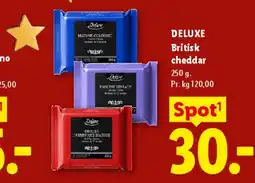 Lidl Britisk cheddar tilbud