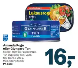 Let-Køb Amanda Rogn eller Glyngøre Tun tilbud