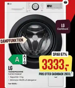 Skousen LG vaskemaskine tilbud