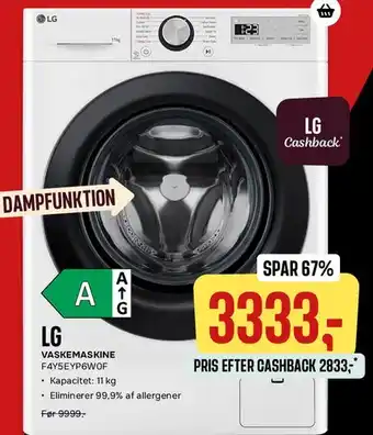 LG vaskemaskine