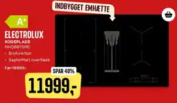 Skousen Electrolux kogeplade (indbygget emhætte) tilbud