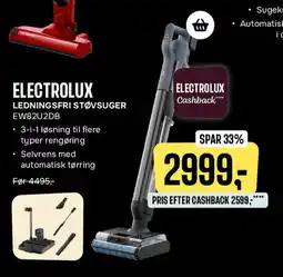 Skousen ELECTROLUX - Ledningsfri støvsuger (upright) tilbud
