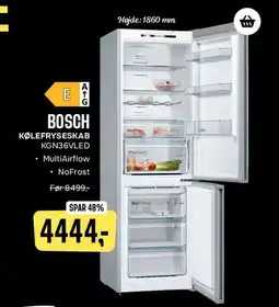 Skousen Bosch køle-/fryseskab tilbud