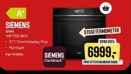 Skousen SIEMENS ovn HB776G3B1S tilbud