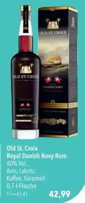 Old St. Croix Royal Danish Navy Rum