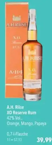 Citti A.H. Riise XO Reserve Rum tilbud