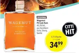 Citti Wagemut PX Cask Rum tilbud