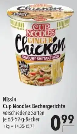 Citti Nissin Cup Noodles Bechergerichte tilbud