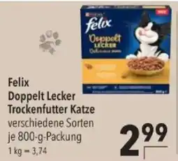 Citti Felix Doppelt Lecker Trockenfutter Katze tilbud