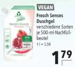 Citti Frosch Senses Duschgel tilbud