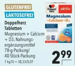 Citti Doppelherz Tabletten Magnesium + Calcium + D3 tilbud