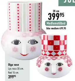 Imerco Olga vase tilbud