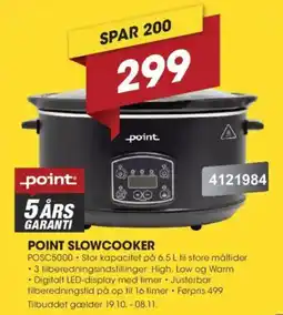 Punkt1 Point slowcooker tilbud