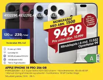 Apple iPhone 18 Pro 256 GB