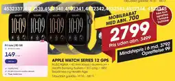 Punkt1 Apple Watch Series 12 GPS tilbud
