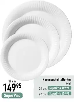 Imerco Hammershøi tallerken Hvid tilbud
